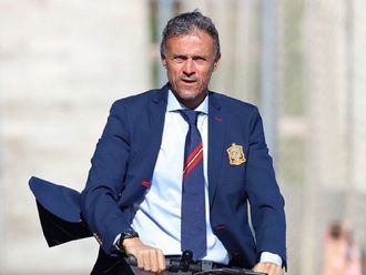 西班牙主教练Luis Enrique